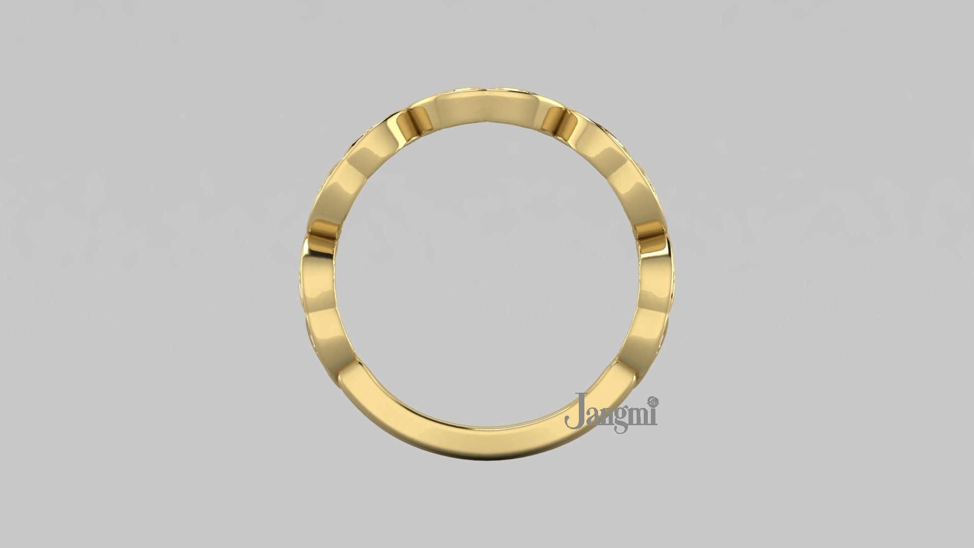 Love V Eyelet Ring