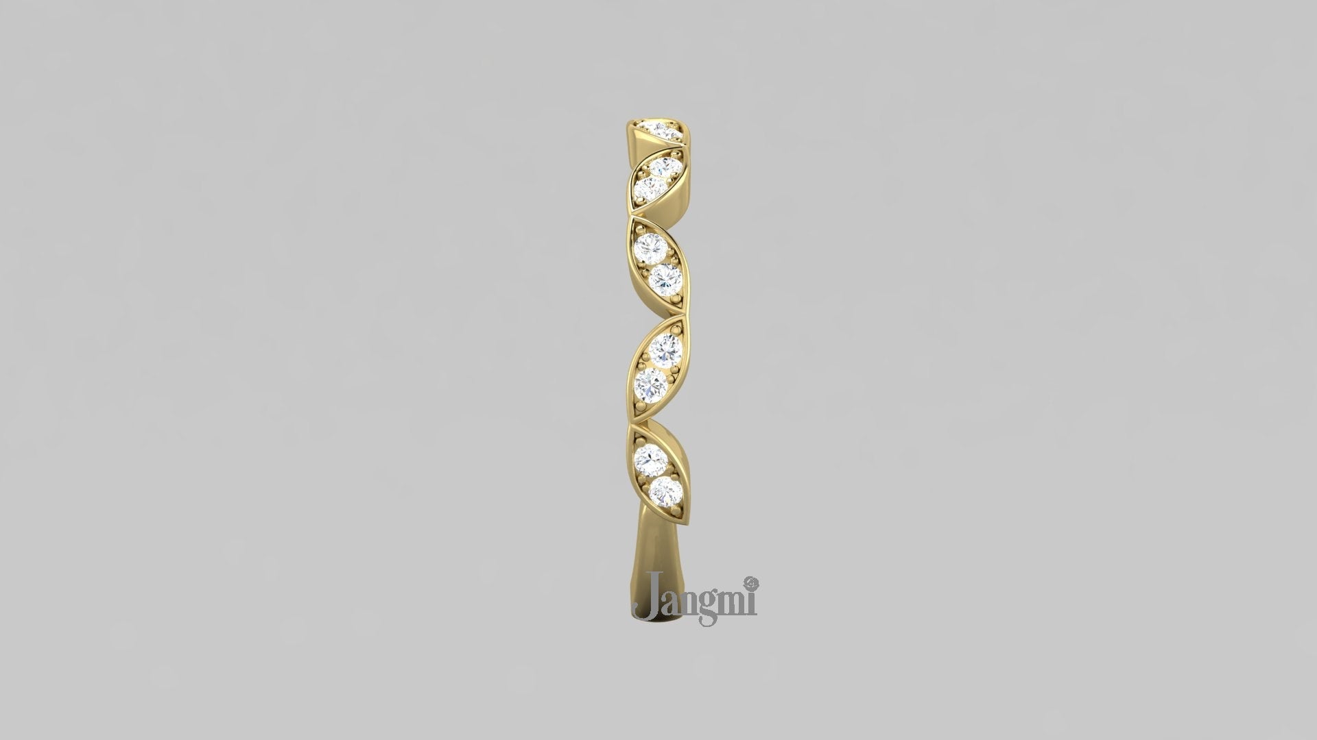 Love V Eyelet Ring