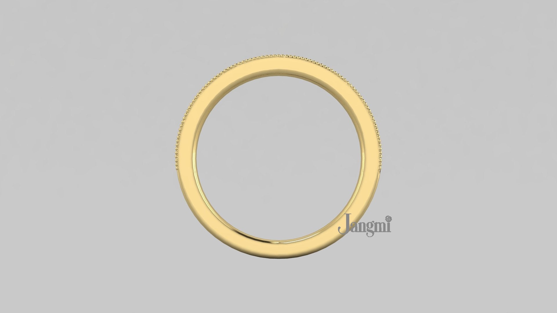Love Channel Wedding Band