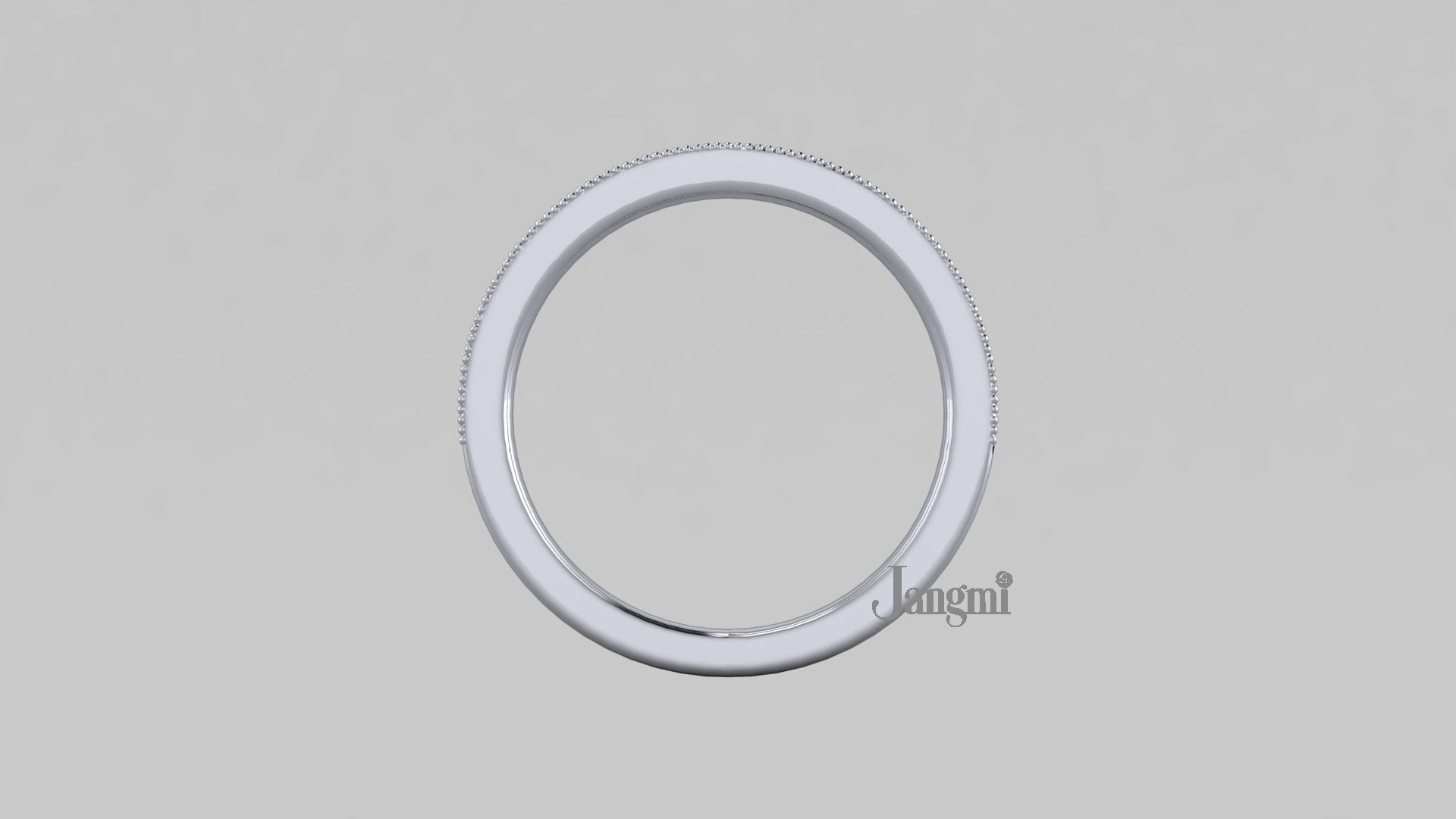 Love Channel Wedding Band