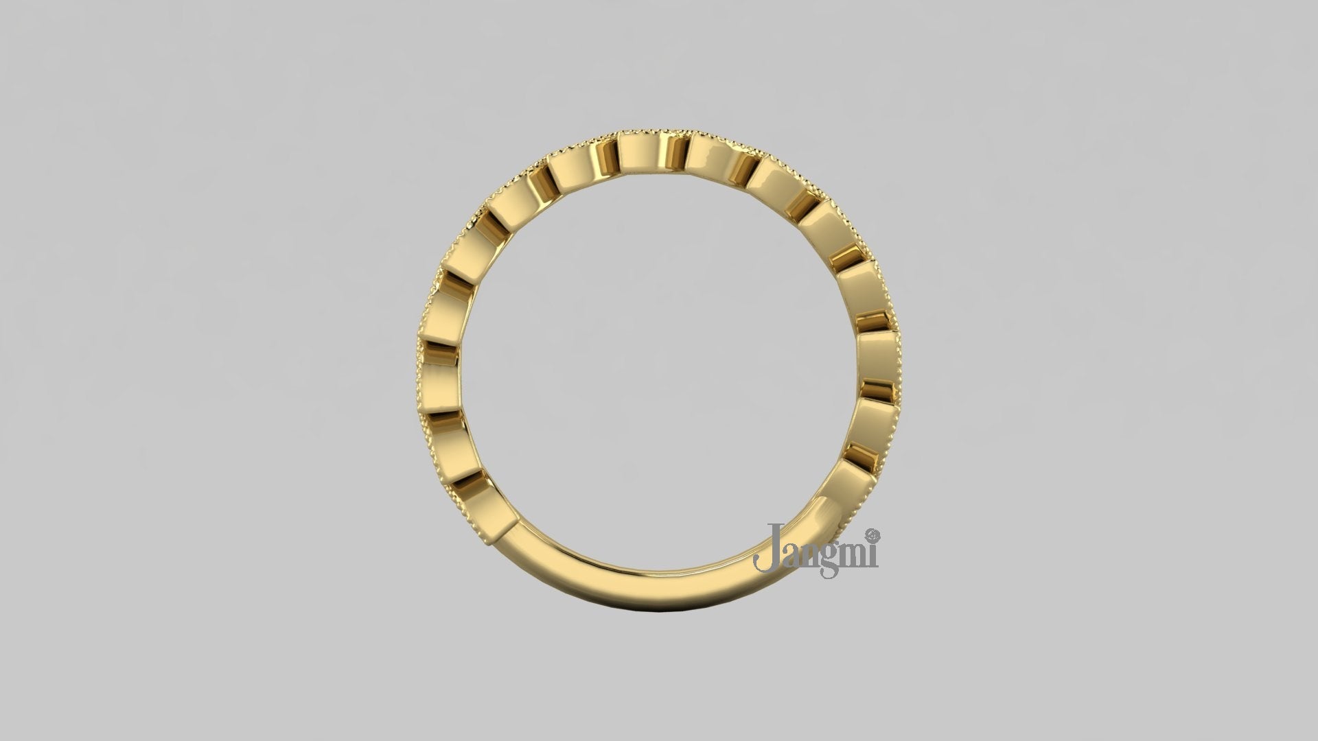 Love Leaf Wedding Band