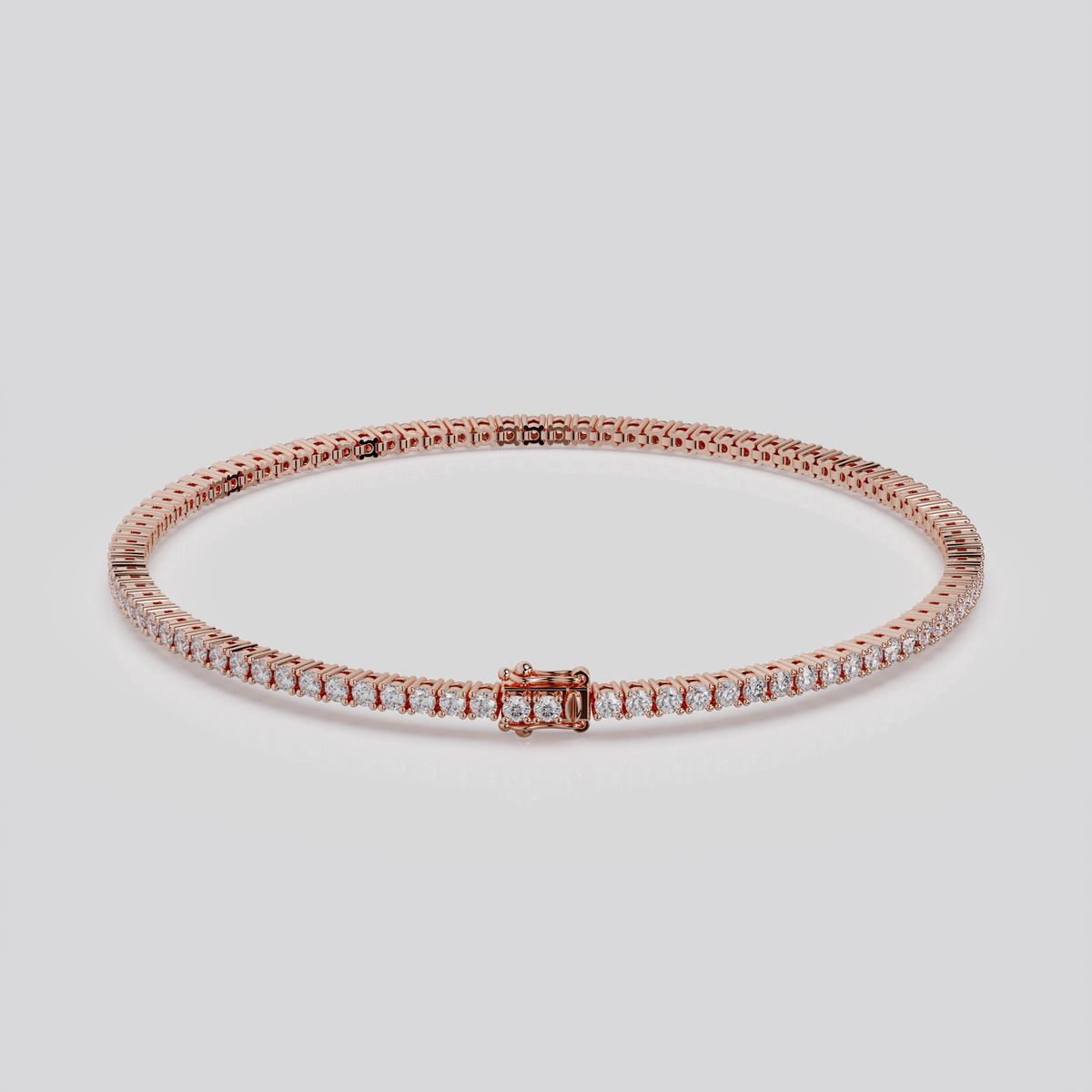 2ct Lab-Grown Tennis Bracelet, EF Color, VVS Clarity