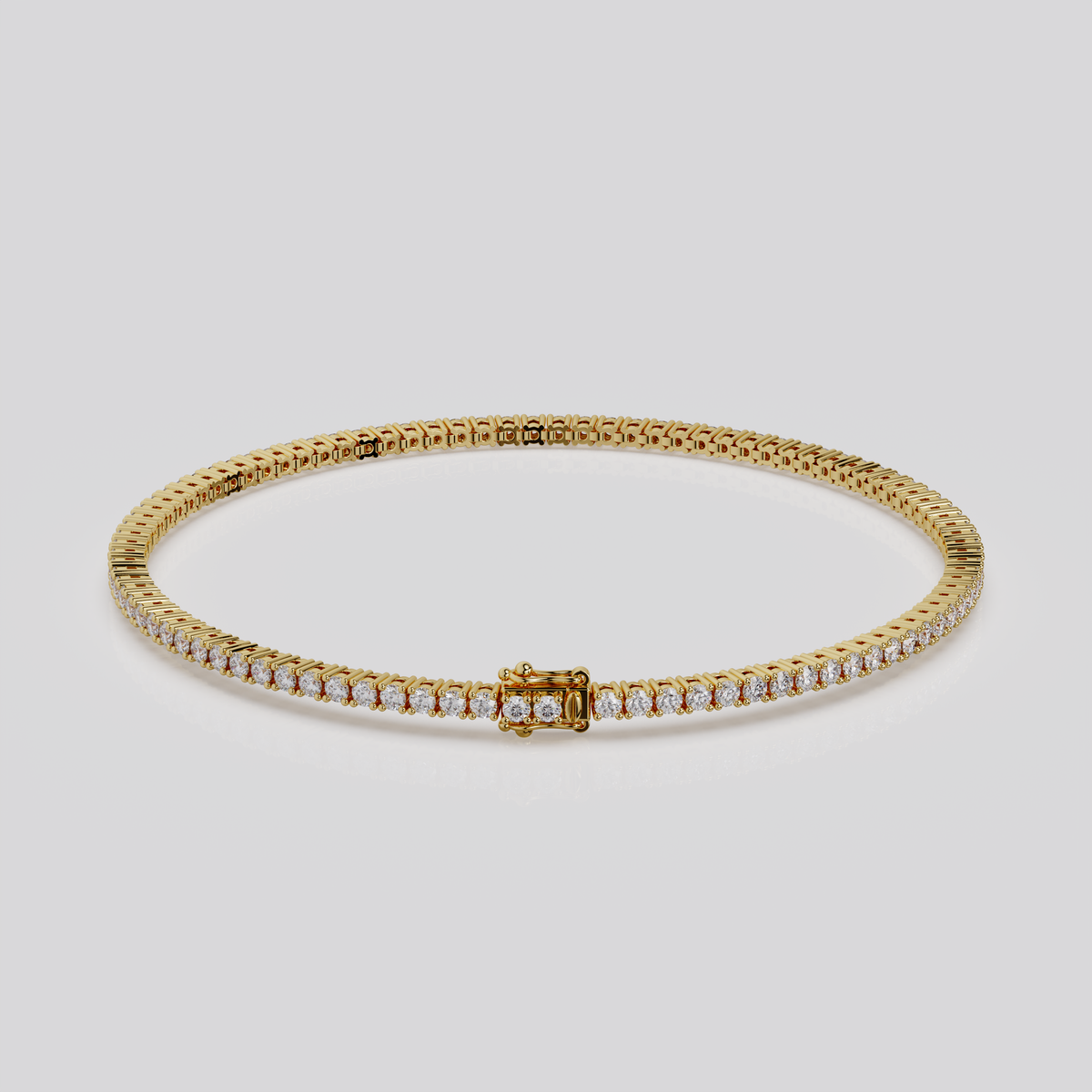 2ct Lab-Grown Tennis Bracelet, EF Color, VVS Clarity