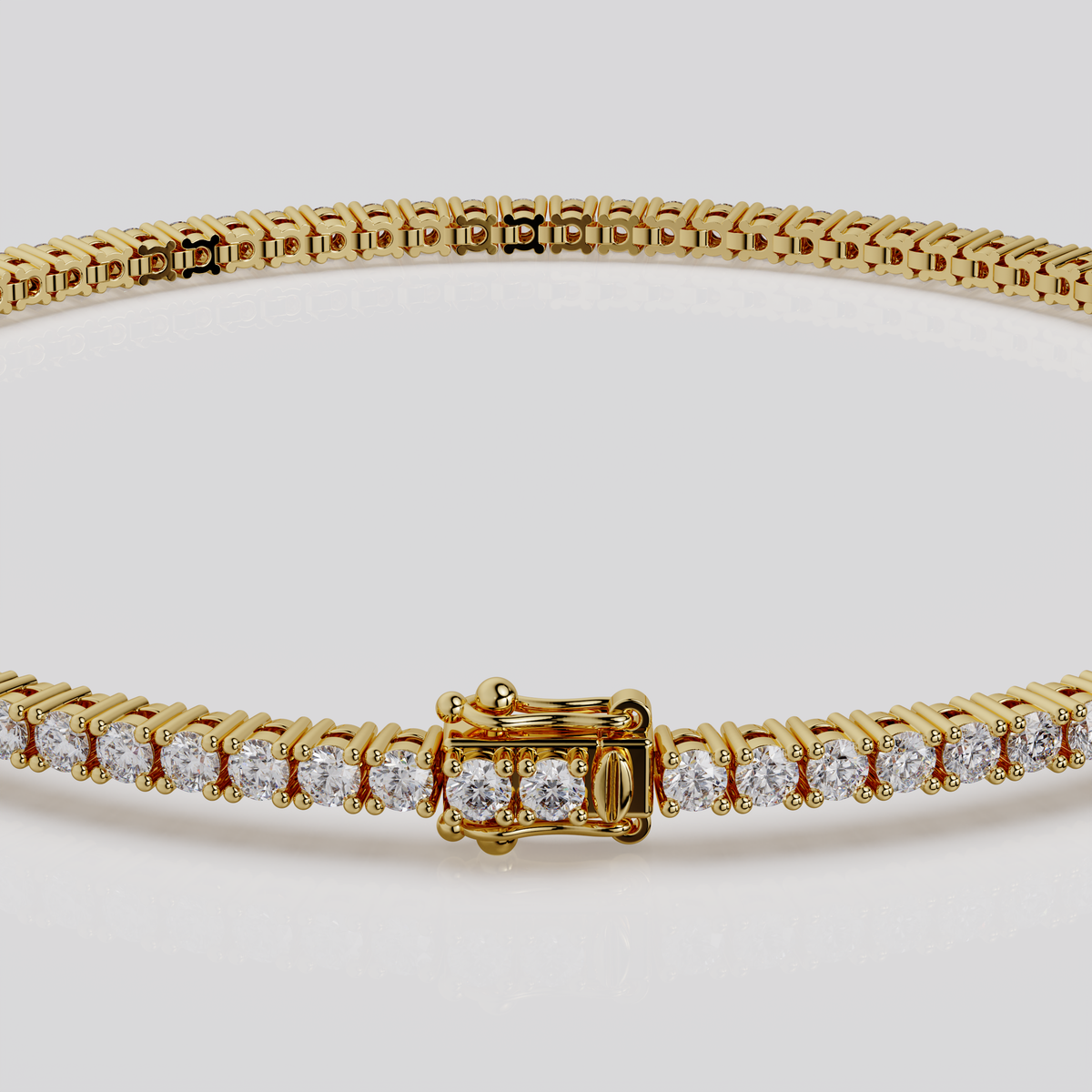 2ct Lab-Grown Tennis Bracelet, EF Color, VVS Clarity