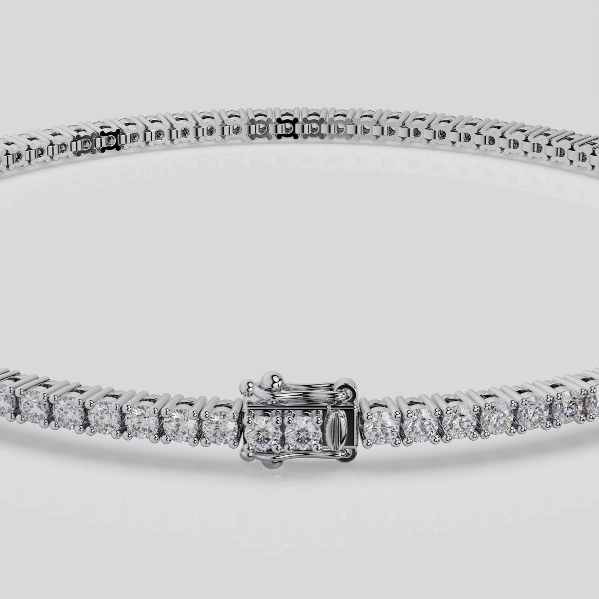 2ct Lab-Grown Tennis Bracelet, EF Color, VVS Clarity