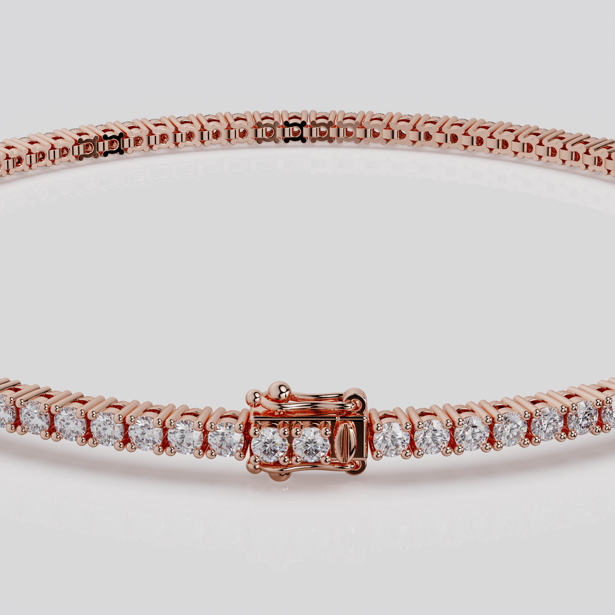 2ct Lab-Grown Tennis Bracelet, EF Color, VVS Clarity