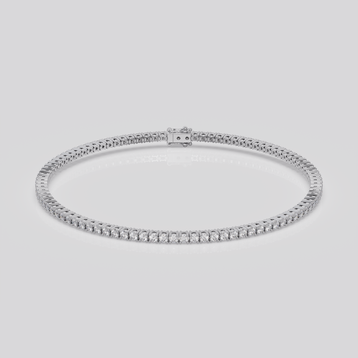 2ct Lab-Grown Tennis Bracelet, EF Color, VVS Clarity