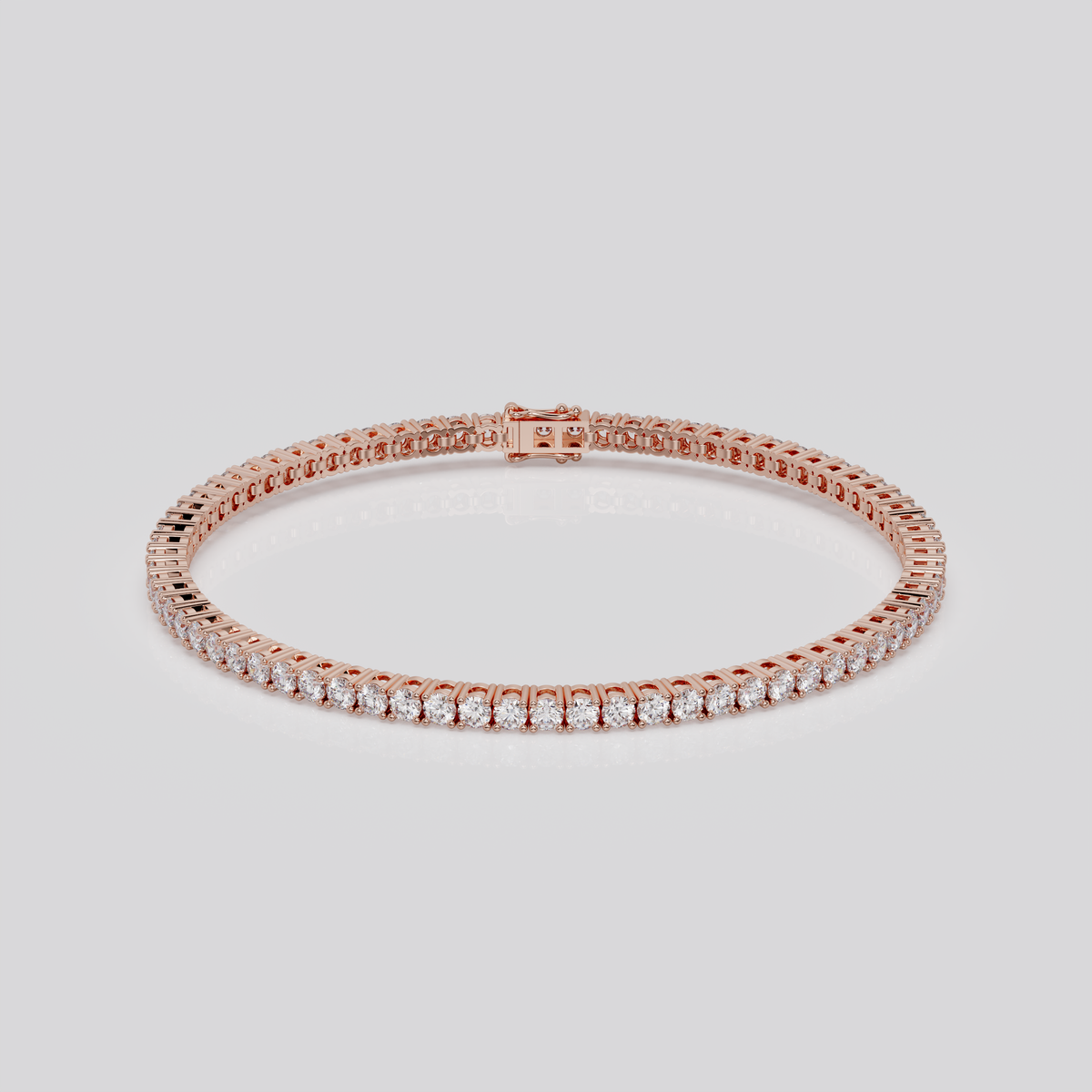 4ct Lab-Grown Tennis Bracelet, EF Color, VVS