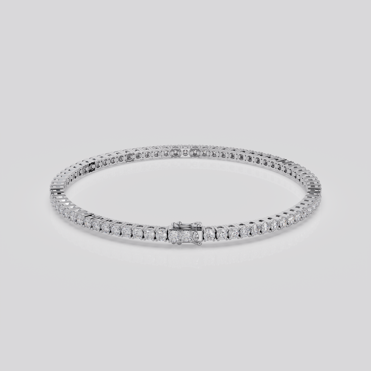 4ct Lab-Grown Tennis Bracelet, EF Color, VVS