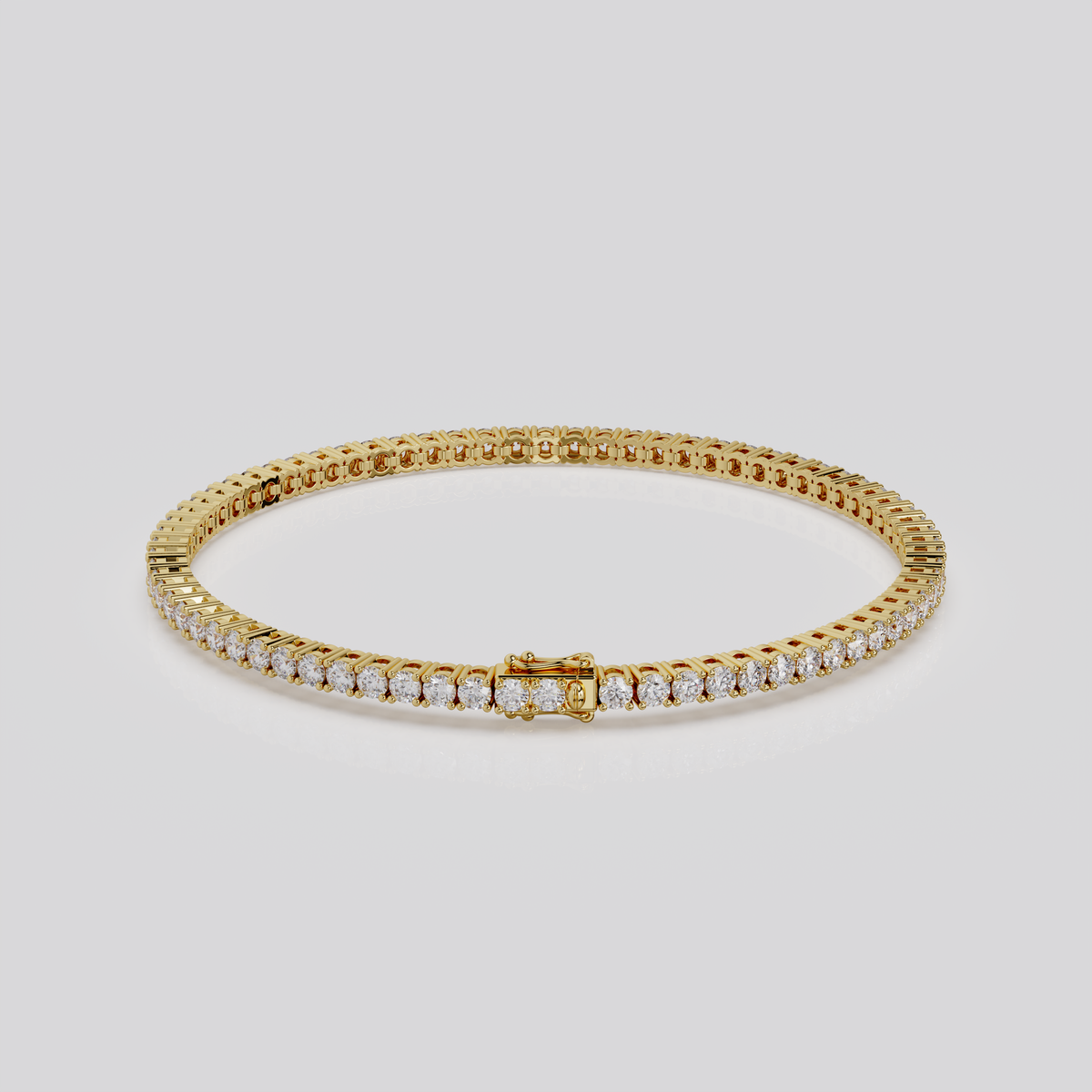 4ct Lab-Grown Tennis Bracelet, EF Color, VVS