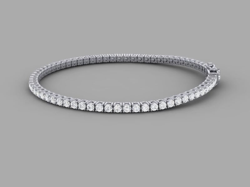 2ct Lab-Grown Tennis Bracelet, EF Color, VVS Clarity