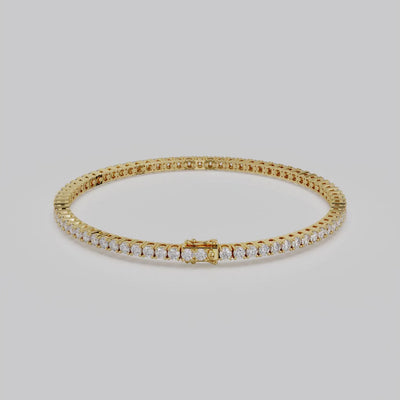 4ct Lab-Grown Tennis Bracelet, EF Color, VVS