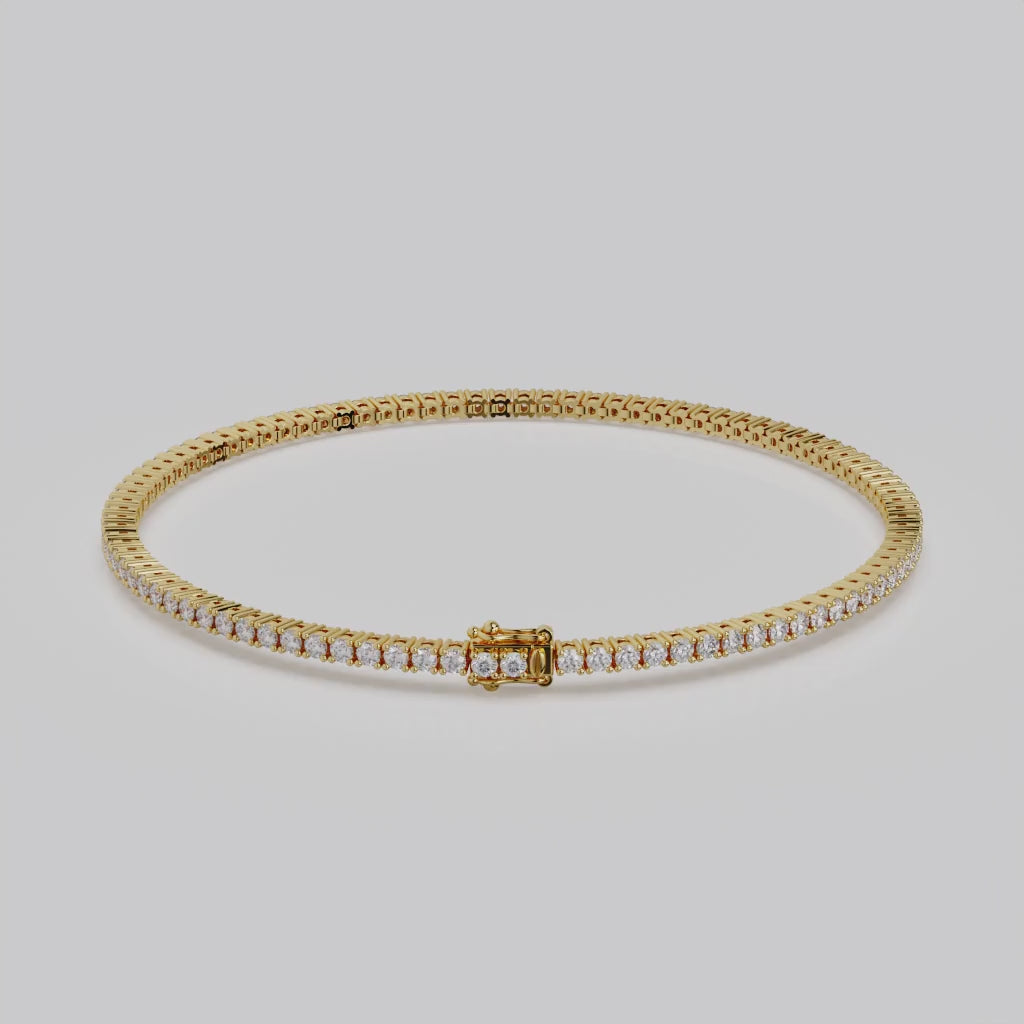 2ct Lab-Grown Tennis Bracelet, EF Color, VVS Clarity