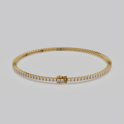 2ct Lab-Grown Tennis Bracelet, EF Color, VVS Clarity
