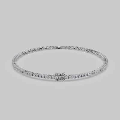 2ct Lab-Grown Tennis Bracelet, EF Color, VVS Clarity
