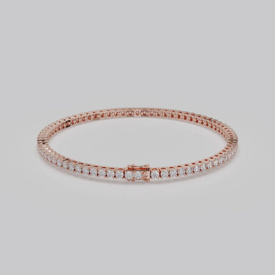 4ct Lab-Grown Tennis Bracelet, EF Color, VVS