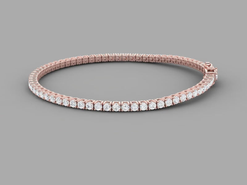 2ct Lab-Grown Tennis Bracelet, EF Color, VVS Clarity